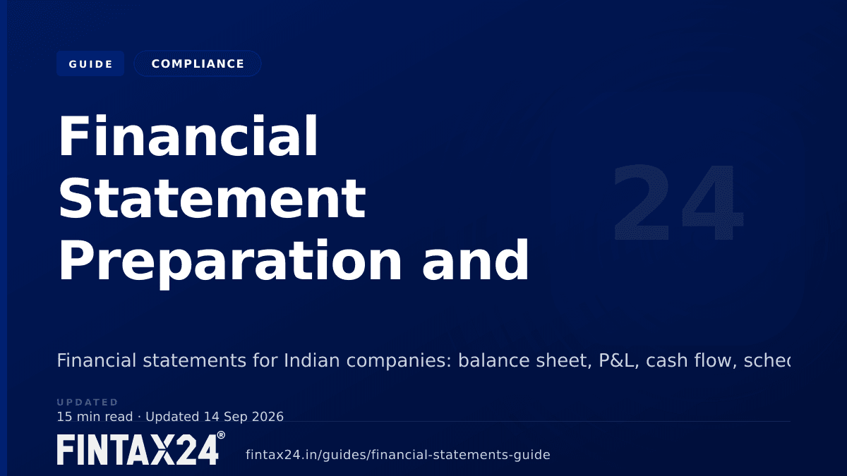 Cover image for Financial Statement Preparation and Filing