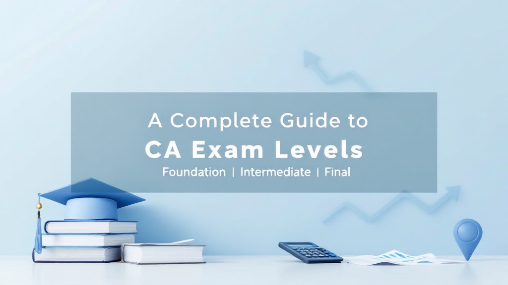 A Complete Guide to CA Exam Levels Everything You Need to Know