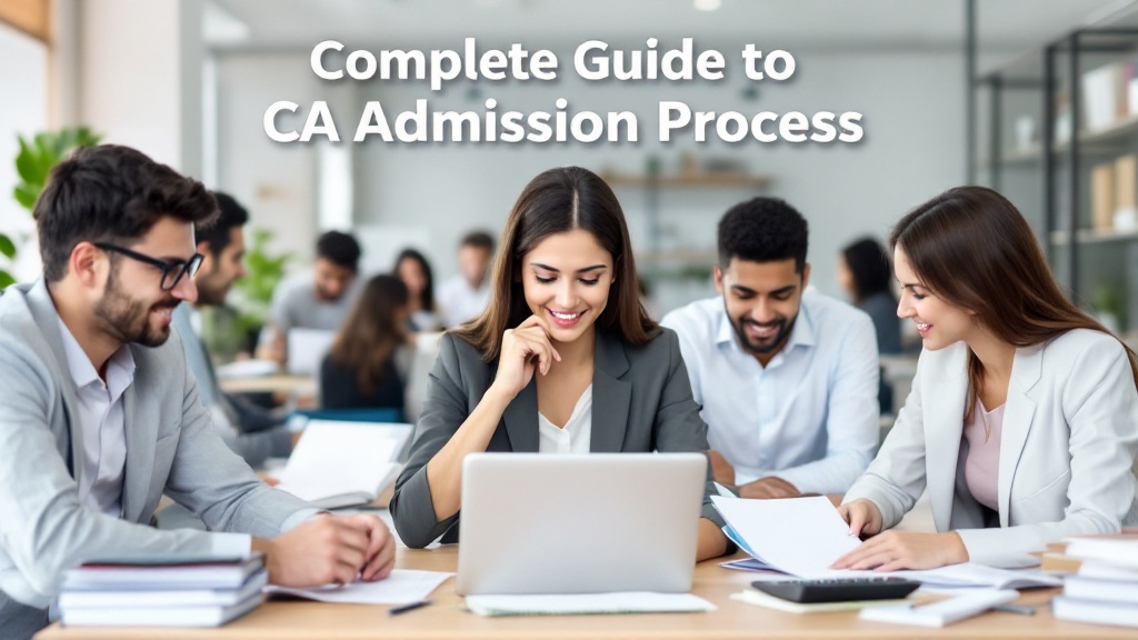 A Comprehensive Guide to the CA Admission Process in India