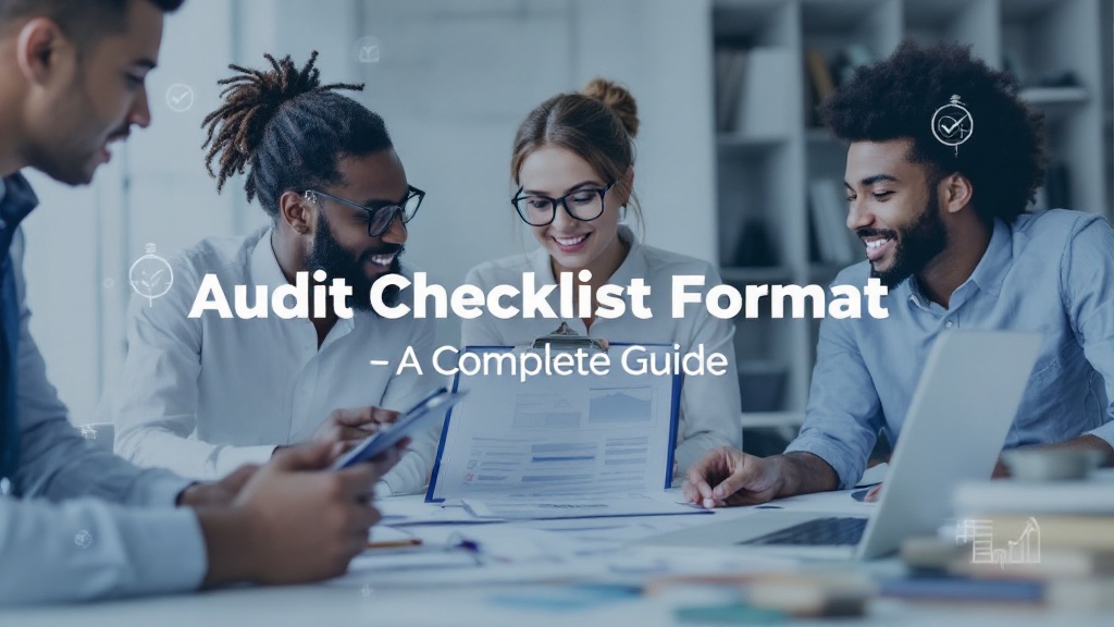 Audit Checklist Format A Complete Guide to Organizing Your Audit Process