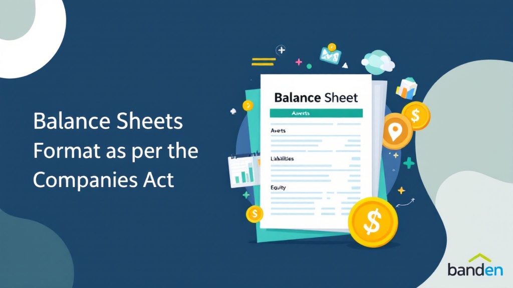Balance Sheet Format as per the Companies Act A Comprehensive Guide