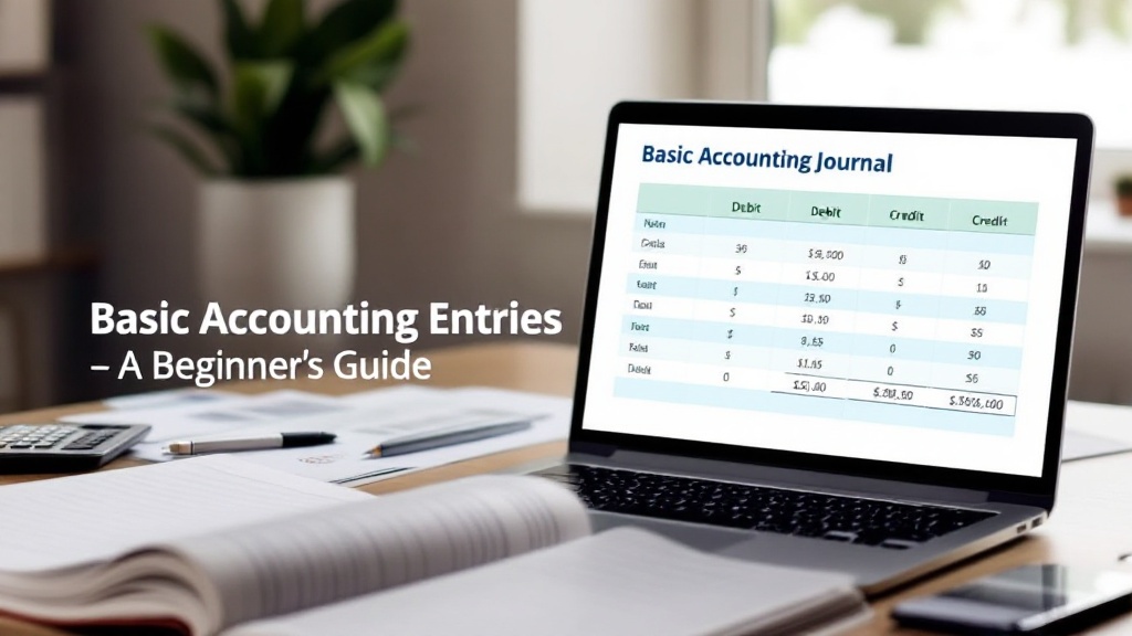 Basic Accounting Entries A Beginner’s Guide to Journal Entries