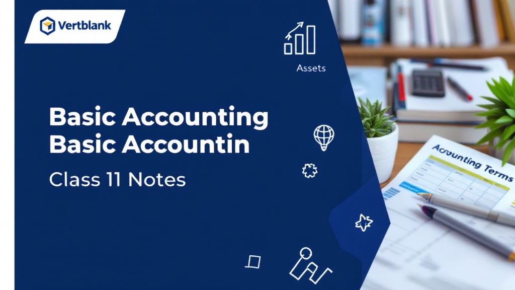 Basic Accounting Terms Class 11 Notes Your Complete Guide to Understanding Key Concepts