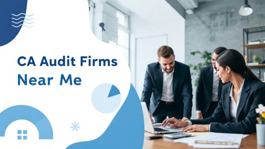 CA Audit Firms Near Me Your Ultimate Guide to Finding the Right Chartered Accountant Firm