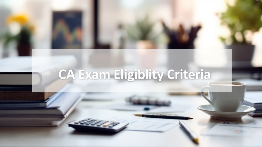 CA Exam Eligibility Criteria Everything You Need to Know