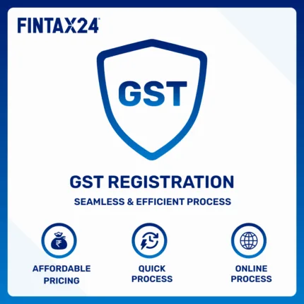 GST registration online service by FinTax24 with expert assistance for fast and hassle-free approval