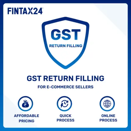 GST return filing for ecommerce sellers service by FinTax24